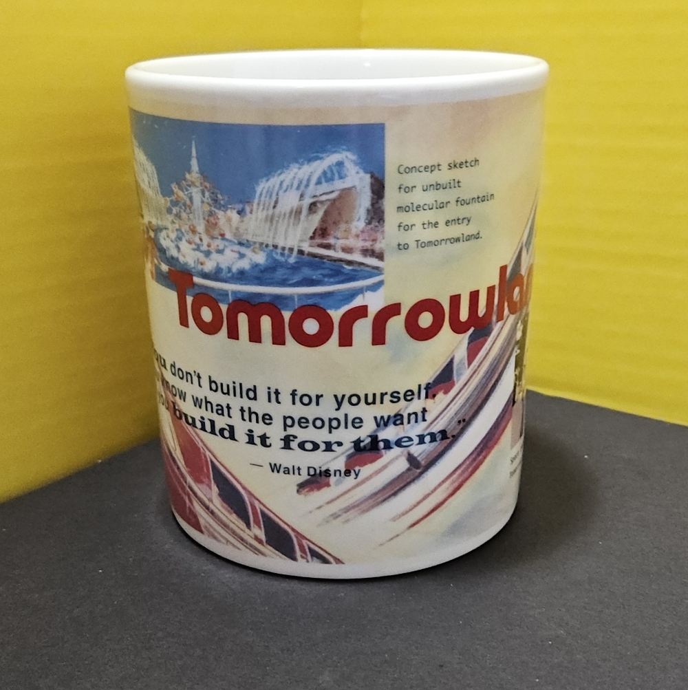 Walt Disney Gallery Tomorrowland Oversize Mug